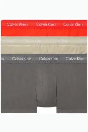 Calvin Klein Undertøj, Herre, Flerfarvet, XL, Bomuld, Lavtaljet Trunk Pack Multifarvet
