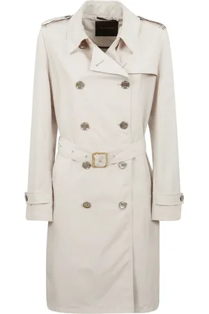MOORER Frakke, Dame, , M, Nylon, Nylon Trench Coat med Metal Spænde