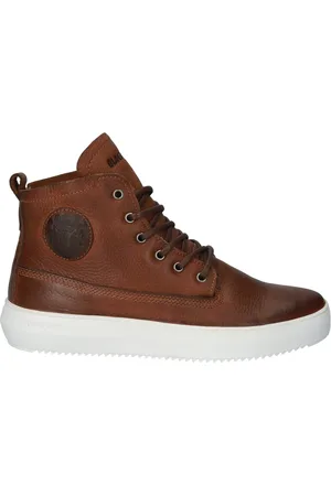 Blackstone Sko, Herre, Brun, 44 EU, Læder, Aspen High-Sneaker