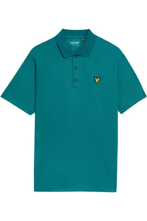 Lyle & Scott Top, Herre, Blå, S, SS Polo Bluser Golf Tech Polo Shirt