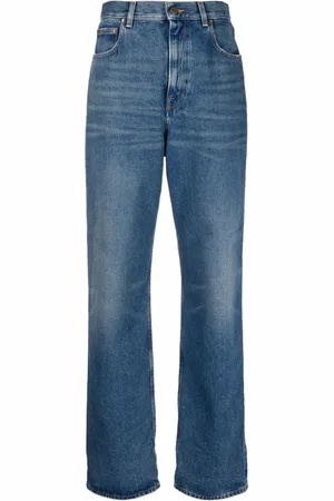 Golden Goose Jeans, Dame, Blå, W27, Bomuld, Blå Kim Wide Leg Jeans