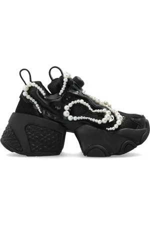 Comme des Garçons Sko, Dame, Sort, 38 EU, Uld, Noir Kei Ninomiya X Reebok