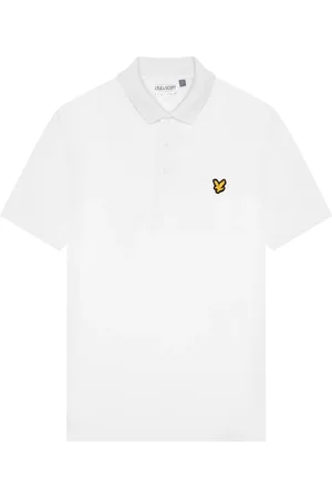 Lyle & Scott Top, Herre, Hvid, 2XL, Polyester, Golf Tech Polo Shirt
