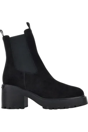 Hogan Sko, Dame, Sort, 35 EU, Sorte Ankelstøvler Urban Charme
