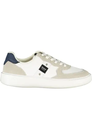Blauer Sko, Herre, Hvid, 45 EU, Læder, Premium Streetwear Sneakers