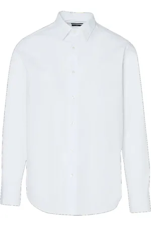 Liu Jo Skjorte, Herre, Hvid, 5XL, Uld, Slim Fit Skjorte