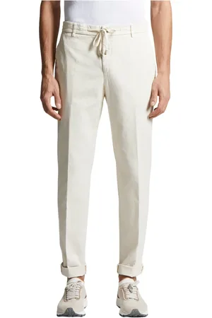 PESERICO SIGN Bukser, Herre, , XS, Bomuld, Stretch bomuld gabardine jogger bukser