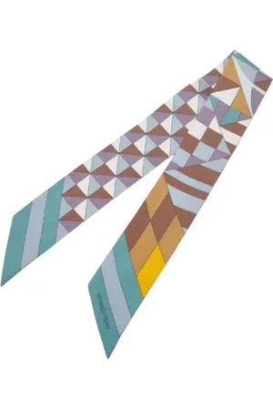 Hermès Pre-owned, Dame, Flerfarvet, ONE SIZE, Tyl, Pre-owned Silke trklaeder
