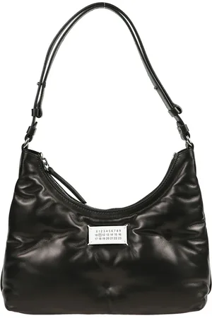 Maison Margiela Taske, Herre, Sort, ONE SIZE, Uld, Quiltet Glam Slam Skuldertaske