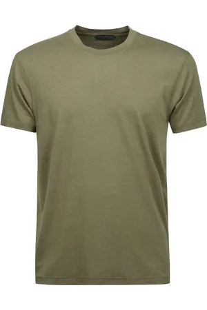 Tom Ford Top, Herre, Grøn, 2XL, Bomuld, Bomuld Lyocell T-shirt