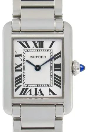 Cartier Pre-owned, Dame, Grå, ONE SIZE, Tyl, Pre-owned Metal watches