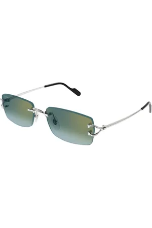 Cartier Tilbehør, unisex, Grå, ONE SIZE, Uld, Stilfulde solbriller til chic look