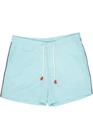 Orlebar Brown Badetøj, Herre, Blå, W31, Justerbare badeshorts med ikonisk Bulldog-skæring