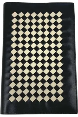 Bottega Veneta Pre-owned, Herre, Sort, ONE SIZE, Læder, Pre-owned Laeder punge