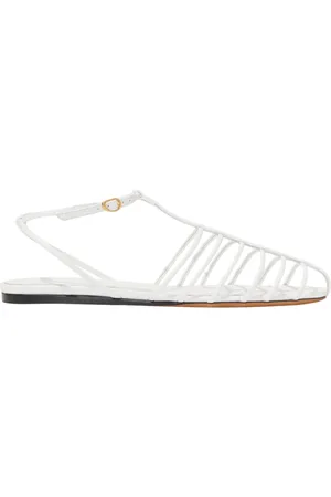 Proenza Schouler Sko, Dame, Hvid, 37 EU, Hvide Cage Sandaler