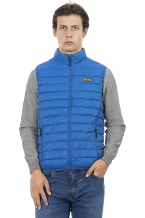 Ciesse Jakke, Herre, Blå, 2XL, Uld, Ærmeløs Pufferjakke med Lommer