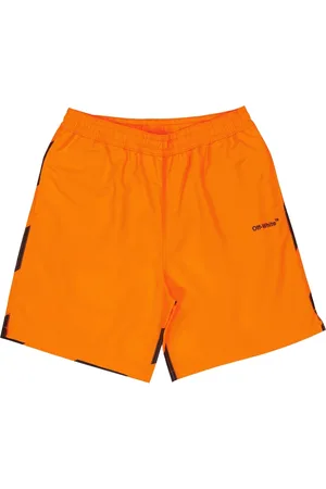 OFF-WHITE Badetøj, Herre, , S, Surfer Diag Badeshorts