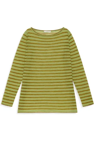 Maliparmi Top, Dame, Grøn, L, Linned, Grøn Linnedstrik