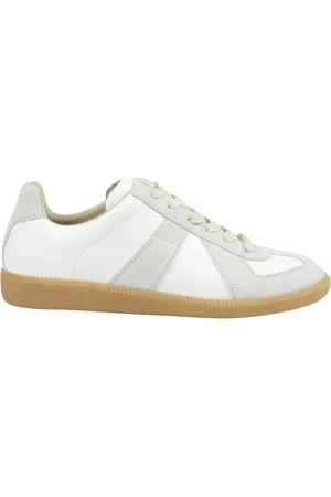 Maison Margiela Sko, Dame, Hvid, 36 EU, Uld, Replica Low-Top Sneakers