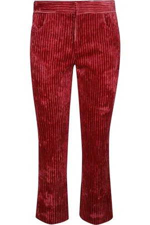 Isabel Marant Bukser, Dame, Lyserød, XS, Uld, Stilfulde Dolann-Gb Bukser