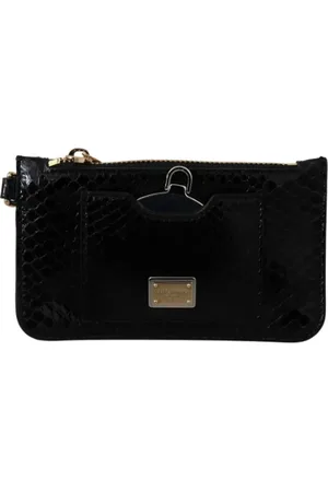 Dolce & Gabbana Pre-owned, Dame, Sort, ONE SIZE, Læder, Pre-owned Stof crossbody-tasker