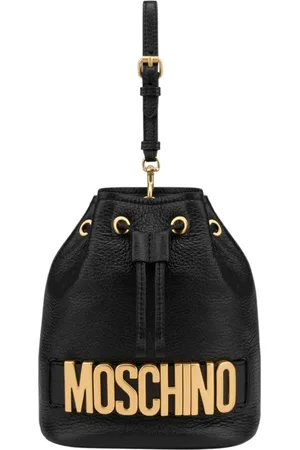 Moschino Taske, Dame, Sort, ONE SIZE, Uld, Sort Bucket Taske & Rygsæk