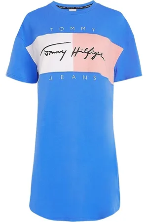 Tommy Hilfiger Top, Dame, Blå, XS, Klassisk Undertøjskollektion