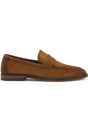 Kazar Sko, Herre, Brun, 42 EU, Suede, Suede loafers i brun farve