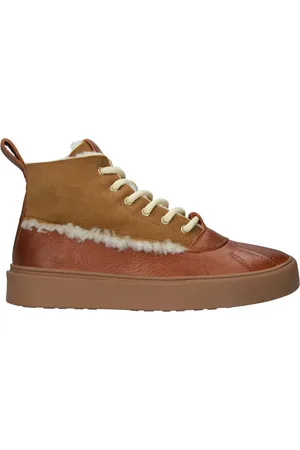 Blackstone Sko, Dame, Brun, 40 EU, Læder, Sneaker (høj)