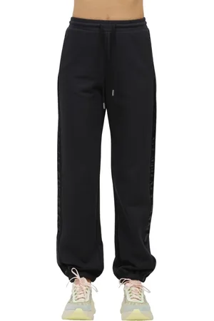 Max Mara Bukser, Dame, Sort, L, Bløde jersey joggingbukser