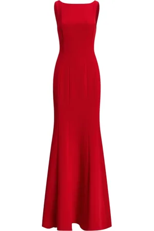 Ralph Lauren Kjole, Dame, Rød, 2XS, Polyester, 91% Polyester 9% Elastane