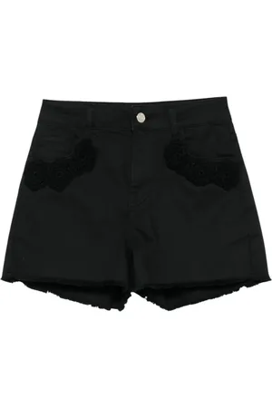 Liu Jo Shorts, Dame, Sort, W29, Bomuld, Bomuld Blandingsstræk Mode Leggings