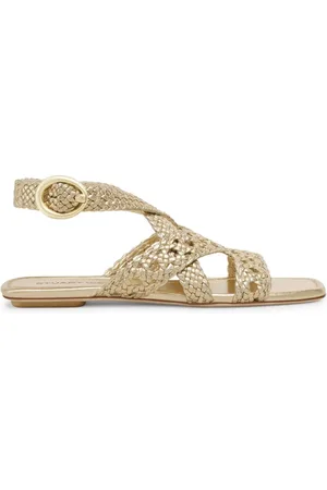Stuart Weitzman Sko, Dame, Gul, 38 EU, Elegante Sandaler til Kvinder