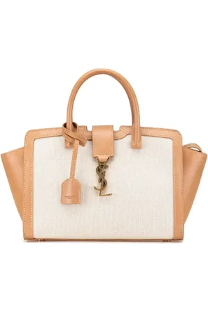 Saint Laurent Pre-owned, Dame, , ONE SIZE, Tyl, Pre-owned canvas håndtasker
