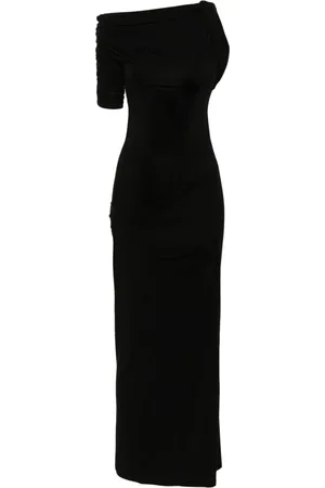 Jacquemus Kjole, Dame, Sort, S, Elegant Sort Kjole til Kvinder