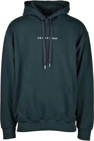 Family First Sweathshirts & Hoodies, Herre, Grøn, XL, Bomuld, Sweatshirts Hoodies