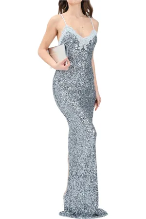 Elisabetta Franchi Kjole, Dame, Blå, S, Uld, Stilfuldt Model Dametøj
