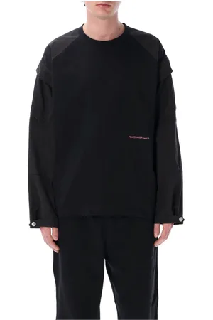 OAMC Sweathshirts & Hoodies, Herre, Sort, M, Bomuld, Sort Peacemaker SI Cargo T-shirt