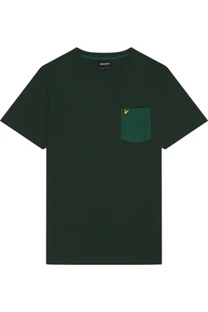 Lyle & Scott Top, Herre, Grøn, L, Lomme T-shirt