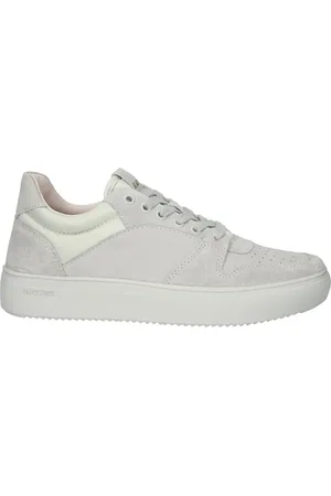 Blackstone Sko, Dame, Grå, 39 EU, Nylon, Minimalistisk Sneaker med Særlige Detaljer