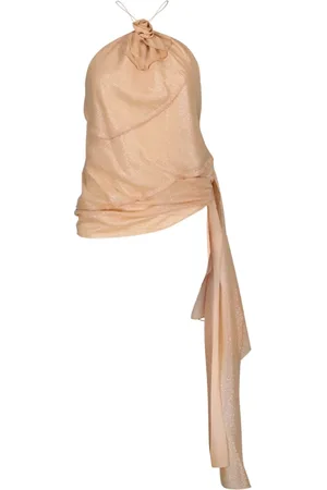 Victoria Beckham Top, Dame, , XS, Asymmetrisk blomsterdetalje caraco top