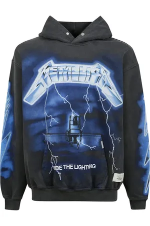 Represent Sweathshirts & Hoodies, Herre, Grå, L, Hættetrøje French Terry Letvægts Grafisk Print