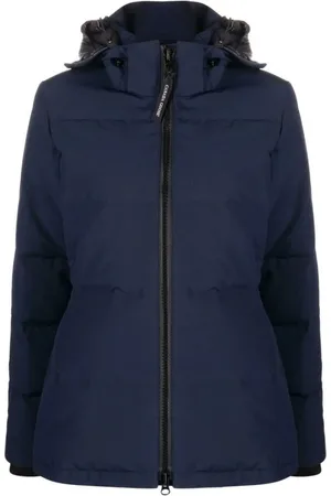 Canada Goose Jakke, Dame, Blå, XS, Uld, Stilfulde Jakker til Alle Sæsoner