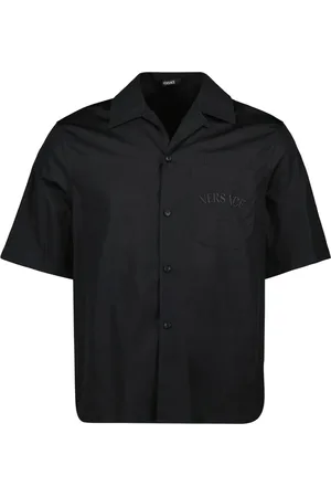 VERSACE Skjorte, Herre, Sort, M, Gudernes Skjorte Sort og Gul
