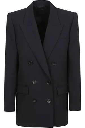 Isabel Marant Jakke, Dame, Sort, S, Uld, Stilfulde Jakker Nevimea-Gb