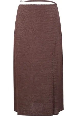 Jacquemus Nederdel, Dame, Brun, M, Natkarm nederdel