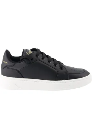 Giuseppe Zanotti Sko, Dame, Sort, 36 EU, Læder, Sort læder snøresko