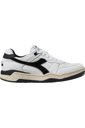 Diadora Sko, Herre, Hvid, 40 1/2 EU, Afslappet Sneaker Sko til Mænd og Kvinder