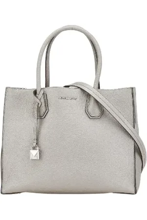 Michael Kors Pre-owned, Dame, Grå, ONE SIZE, Uld, Pre-owned Laeder hndtasker