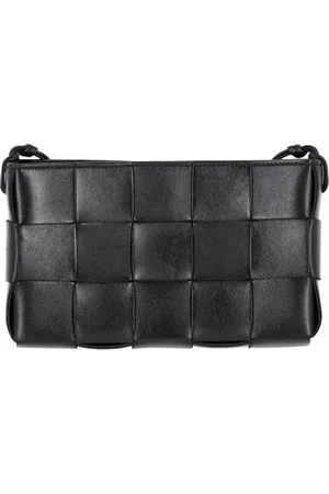 Bottega Veneta Pre-owned, Dame, Sort, ONE SIZE, Uld, Pre-owned Laeder pouches